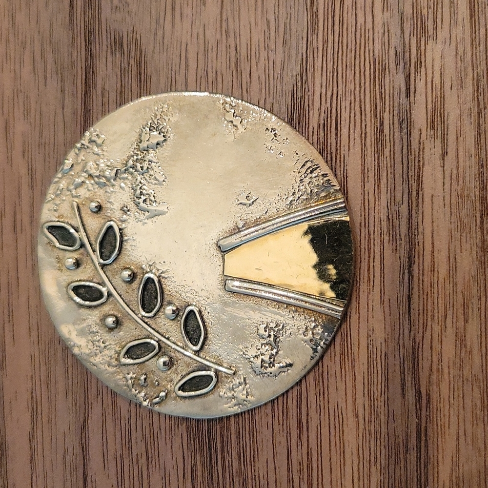 Sterling and Gold pendant